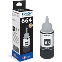 Epson inktfles T664, 4.500 pagina&apos;s, OEM C13T664140, zwart - thumbnail