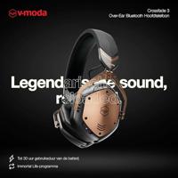 V-Moda Crossfade 3 Wireless Bronze Black draadloze hoofdtelefoon - thumbnail