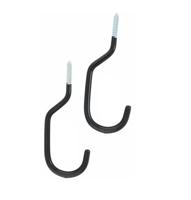 Falkx hang on plafondhaak zwart - thumbnail