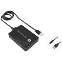Conceptronic HUBBIES10B USB 3.1 Gen 1-hub Zwart - thumbnail