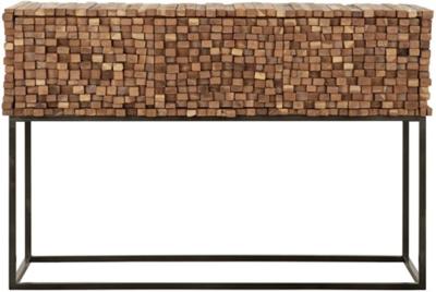 MUST Living Dressoir 'Sticks' Teakhout, 125 x 80cm