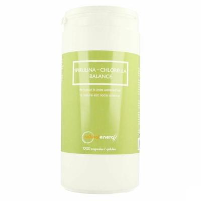 Natural Energy Spirulina Chlor Balance Caps 1000