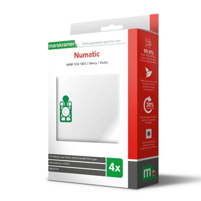 Stofzuigerzakken Numatic Nvm 1Ch Henry James