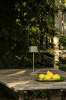 Konstsmide 7814-630 Capri LED-accutafellamp Groen-grijs - thumbnail