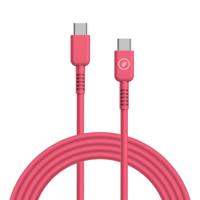 Kabel USB-C naar USB-C Muvit for Change Magenta 1,2 m - thumbnail
