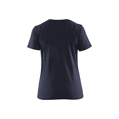 Blåkläder Dames T-Shirt 34791042 | Donker marineblauw/Zwart | Maat XS - 7330509696576 Blåkläder Dames T-Shirt 34791042 | Donker marineblauw/Zwart | Maat XS - 7330509696576