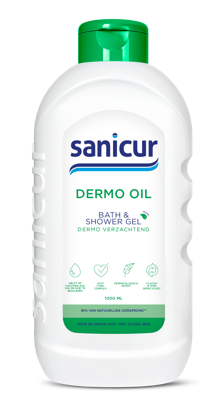 Sanicur Douchegel dermo olie 1 Liter