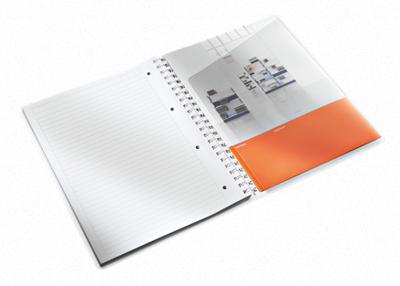 Leitz WOW schrift ft A4, gelijnd, blauw Leitz WOW schrift ft A4, gelijnd, blauw