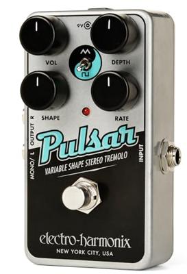 Electro Harmonix Nano Pulsar Variable Shape Stereo Tremolo effectpedaal Electro Harmonix Nano Pulsar Variable Shape Stereo Tremolo effectpedaal