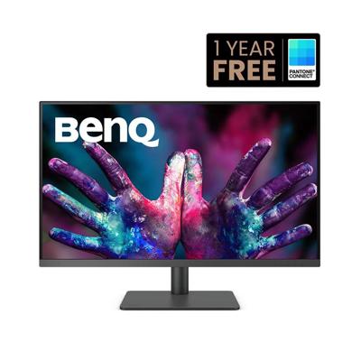BenQ PD3205U LCD-monitor Energielabel F (A - G) 80 cm (31.5 inch) 3840 x 2160 Pixel 16:9 5 ms HDMI, Hoofdtelefoon (3.5 mm jackplug), USB-C, DisplayPort IPS LCD