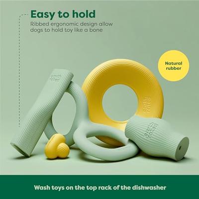 EARTH RATED CHEW TOY RUBBER - thumbnail