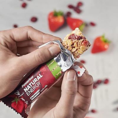PowerBar Natural Energy Aardbei Cranberry Energiereep (24 Stuks)