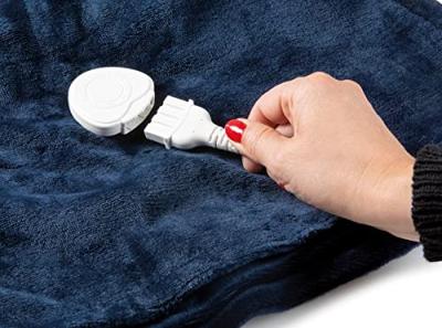 DOMO DO637ED Elektrische deken 160 W Donkerblauw