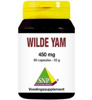 Wilde yam 450mg 60 Vegetarische capsules - thumbnail