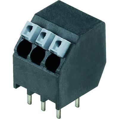 Weidmüller 1885260000 Veerkrachtklemblok 1.5 mm² Aantal polen 10 Zwart 15 stuk(s)