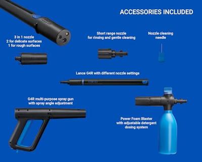 Nilfisk 128471412 Hogedrukreiniger 160 bar Koud water