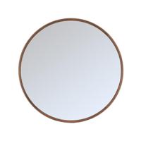 LABEL51 Ronde Spiegel 'Oliva' Walnoot Eiken, 110cm - thumbnail