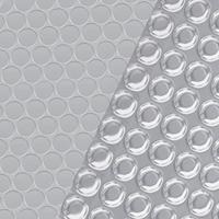 VidaXL Zwembadhoes 250 cm pe zilverkleurig - thumbnail