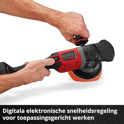 Einhell Professional CP-EP 18/125 Li BL-Solo 2093330 Excentrische accu-polijstmachine 500 - 3800 omw/min 12.5 mm