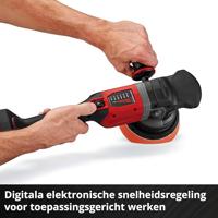 Einhell Professional CP-EP 18/125 Li BL-Solo 2093330 Excentrische accu-polijstmachine 500 - 3800 omw/min 12.5 mm - thumbnail