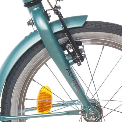 Alpina voorvork 16 ocean soft mint matt