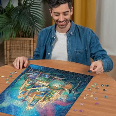 Ravensburger legpuzzel disney castles ariel, 1000st.