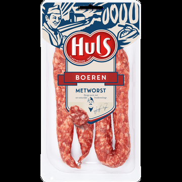 Huls Boerenmetworst 2 x 110 g bij Jumbo