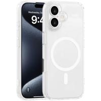 Just in Case Soft TPU Case MagSafe voor Apple iPhone 16 Telefoonhoesje Transparant - thumbnail