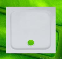 Ligbad Polysan Sussi Gegoten Marmer 160x70x49,5 cm Asymmetrisch Rechts Wit Polysan - thumbnail