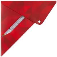 Aristo AR-18100B 3in1 Geocoverset Basic Geocover/Geodriehoek/Tekendriehoek Rood - thumbnail