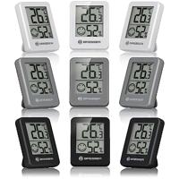 BRESSER ClimaTemp Hygro Indicator Set van 3 Thermo-/Hygrometers (grijs) - thumbnail