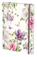 Notitieboek A5, harde kaft: Hibiscus, Janneke Brinkman-Salentijn - thumbnail