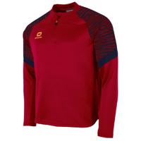 Stanno 408038K Bolt Quarter Zip Top Kids - Dark Red-Navy - 128 - thumbnail
