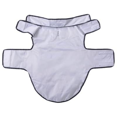 Hondenregenjas met reflecterende strips polyester blauw 2XL Hondenregenjas met reflecterende strips polyester blauw 2XL