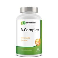 Vitamine B complex capsules - Met vitamine C, ginkgo & bioflavonoïden - Voor energie & weerstand - 60 capsules PerfectBody - thumbnail