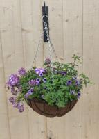 Hanging basket zomerbloeiers paars/blauw h25 cm Warentuin Natuurlijk - Warentuin natuurlijk - thumbnail