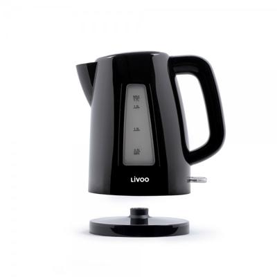 Waterkoker - LIVOO - DOD184N - 2200 W - 1,7 L - 360° draaibare voet - Zwart