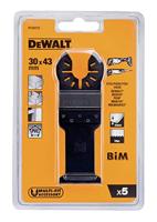 DeWALT DT20723 Multitool Zaagblad BIM tbv Hout met Nagels 43x31mm VE=5 - thumbnail
