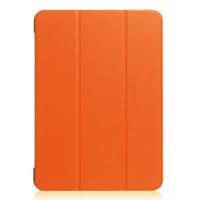 Shop4 - iPad 9.7 (2017) Hoes - Smart Book Case Oranje - thumbnail