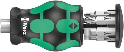 Wera Kraftform Kompakt Stubby Magazin 4, 6-delig - 05008877001 Wera Kraftform Kompakt Stubby Magazin 4, 6-delig - 05008877001