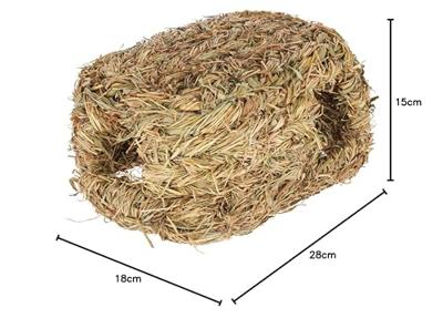 Kerbl Grashuis met 2 gaten 28 cm lang