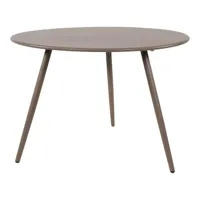 Bijzettafel Rafael metaal taupe 60 cm - thumbnail