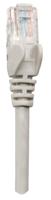 Intellinet 739900 RJ45 Netwerkkabel, patchkabel CAT 6 U/UTP 0.25 m Grijs 1 stuk(s) - thumbnail