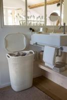 Curver Knit Wasmand met deksel - 57 l - set van 2 - Bruin - thumbnail