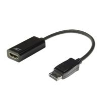 ACT Displayport naar HDMI kabel M/F 0,15m - thumbnail