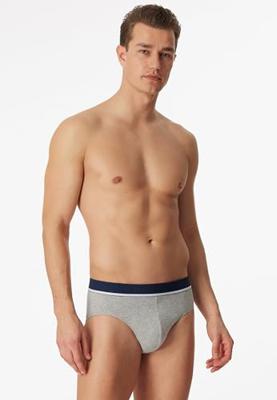 3-pack heren Heup slip 95/5 - Biologisch katoenen midi heren onderbroeken - ondergoed heren - M - Zwart - Onderbroek heren heren heren - Ondergoed