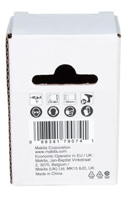 Makita E-16097 Impact Black Krachtdop 1/2" kort | 13 mm