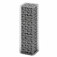 VidaXL Schanskorf met deksels 100x30x30 cm gegalvaniseerd draad - thumbnail