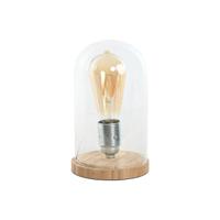 Bureaulamp Home ESPRIT Natuurlijk Bamboe Kristal 50 W 220 V 13 x 13 x 22 cm - thumbnail