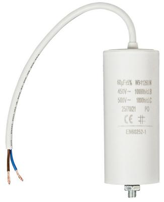 Fixapart W9-11260N Condensator 60.0 uf / 450 V + Kabel